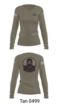 35th COMMS 55833668 Women's Long Sleeve V-neck Shirt - 77