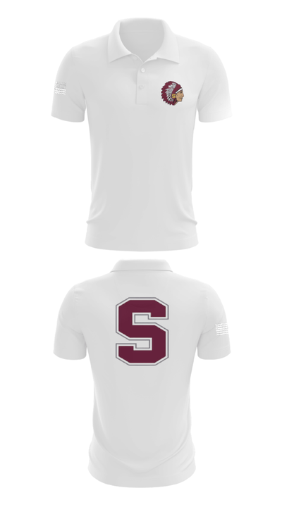 Stillwater Central High School Band 59080661 Short Sleeve Performance Polo - 9