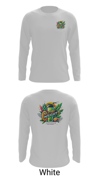 Long Sleeve Performance Shirt, Nutrinsight, , Teamtime, Team time, sublimation, custom sports apparel, team uniforms, spirit wear, spiritwear, sports uniforms, custom shirts, team store, custom team store, fundraiser sports, apparel fundraiser