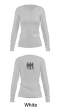 UNKNØWN 1359763 Women's Long Sleeve V-neck Shirt -1 16