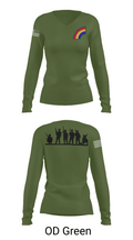 42ND Infantry Division 74550068 Women's Long Sleeve V-neck Shirt - 57