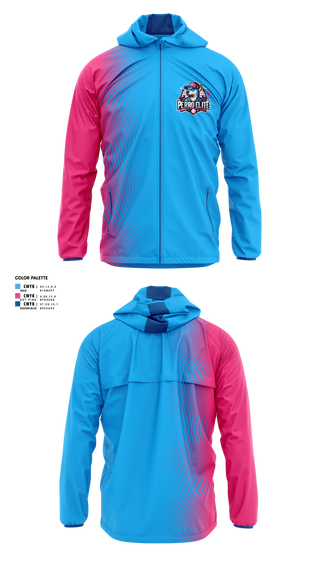 Windbreaker, PERRO ELITE, Baseball, Teamtime, Team time, sublimation, custom sports apparel, team uniforms, spirit wear, spiritwear, sports uniforms, custom shirts, team store, custom team store, fundraiser sports, apparel fundraiser