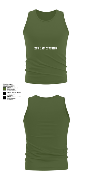 Tank Top, Dunlap Division, Navy, Teamtime, Team time, sublimation, custom sports apparel, team uniforms, spirit wear, spiritwear, sports uniforms, custom shirts, team store, custom team store, fundraiser sports, apparel fundraiser