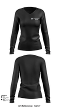 Hammerheads Racing 36736436 Women's Long Sleeve V-neck Shirt - 108