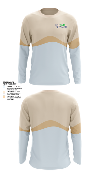 Long Sleeve Performance Shirt, 4Hair Plus, , Teamtime, Team time, sublimation, custom sports apparel, team uniforms, spirit wear, spiritwear, sports uniforms, custom shirts, team store, custom team store, fundraiser sports, apparel fundraiser