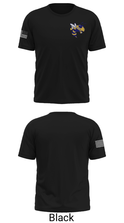 Wynne Yellowjackets 78568306 Short Sleeve Performance Shirt - 30