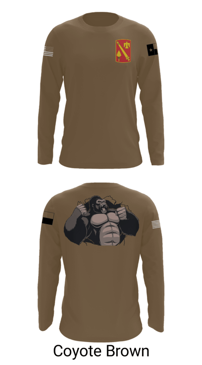 A Battery, 4-133 FAR-AMMO 67578556 Long Sleeve Performance Shirt - 14