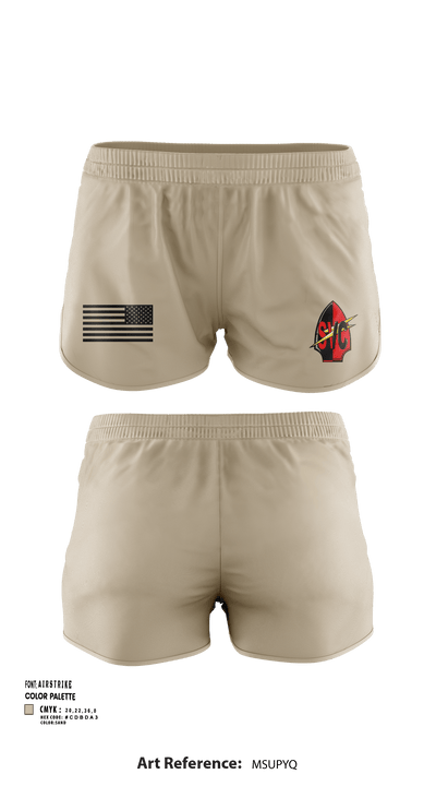7th Communication Bn 61854612 Ranger Panties - 124