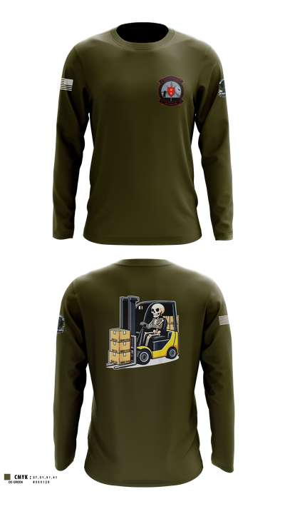 2D LAAD Long Sleeve Performance Shirt 2