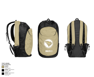 Gear Bag, Bravo 3, National Guard, Teamtime, Team time, sublimation, custom sports apparel, team uniforms, spirit wear, spiritwear, sports uniforms, custom shirts, team store, custom team store, fundraiser sports, apparel fundraiser
