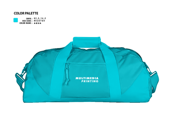 Duffle Bag, Multimediaprinting, , Teamtime, Team time, sublimation, custom sports apparel, team uniforms, spirit wear, spiritwear, sports uniforms, custom shirts, team store, custom team store, fundraiser sports, apparel fundraiser