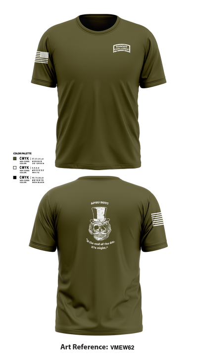 APSU RANGER CHALLENGE 6778670 Short Sleeve Performance Shirt - 1