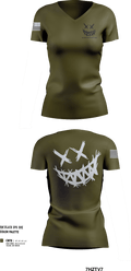 We are The already dead 5574670 Women's Short Sleeve V-neck Shirt - 8