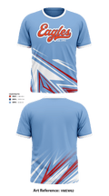 Tri-City Eagles 25600570 Old School Cotton Feel Shirt - 24