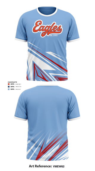 Old School Cotton Feel Shirt, Tri-City Eagles, Ice Hockey, Teamtime, Team time, sublimation, custom sports apparel, team uniforms, spirit wear, spiritwear, sports uniforms, custom shirts, team store, custom team store, fundraiser sports, apparel fundraiser