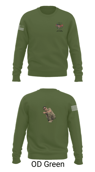 Crew Neck Sweatshirt, 3-82 D Co. GSAB, Army, Teamtime, Team time, sublimation, custom sports apparel, team uniforms, spirit wear, spiritwear, sports uniforms, custom shirts, team store, custom team store, fundraiser sports, apparel fundraiser