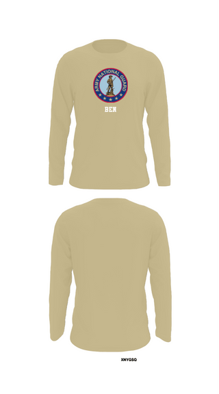 Long Sleeve Performance Shirt, Ben, National Guard, Teamtime, Team time, sublimation, custom sports apparel, team uniforms, spirit wear, spiritwear, sports uniforms, custom shirts, team store, custom team store, fundraiser sports, apparel fundraiser