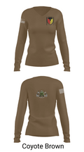 9th Comm Service company 88104614 Women's Long Sleeve V-neck Shirt - 17