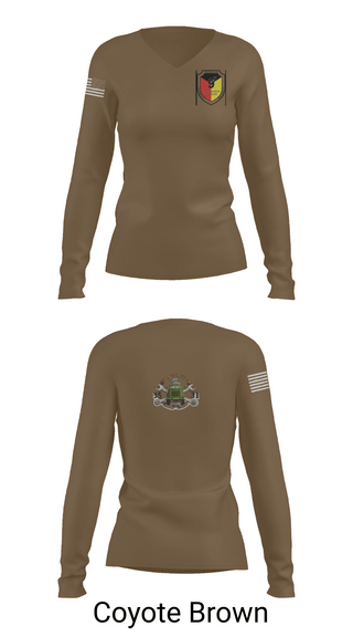 Womens Long Sleeve Vneck Shirt, 9th Comm Service company, Marines, Teamtime, Team time, sublimation, custom sports apparel, team uniforms, spirit wear, spiritwear, sports uniforms, custom shirts, team store, custom team store, fundraiser sports, apparel fundraiser