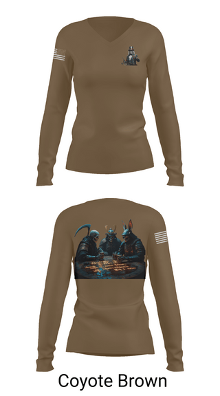 Womens Long Sleeve Vneck Shirt, Emory S. Land, , Teamtime, Team time, sublimation, custom sports apparel, team uniforms, spirit wear, spiritwear, sports uniforms, custom shirts, team store, custom team store, fundraiser sports, apparel fundraiser