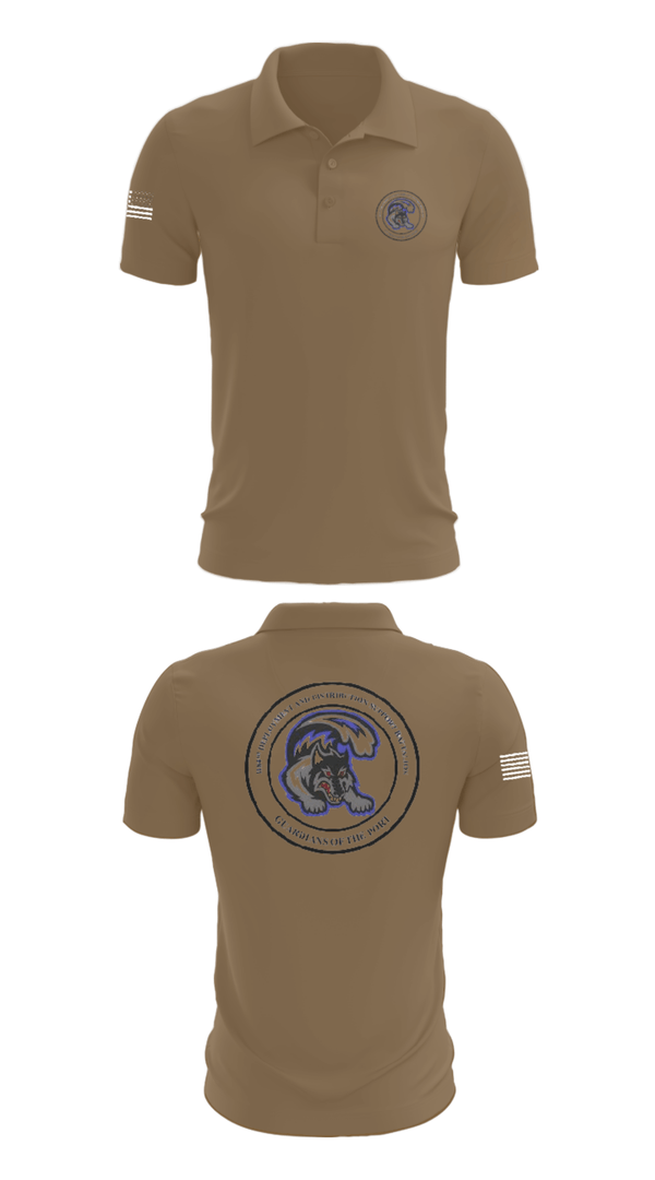 Short Sleeve Performance Polo, 1184th DDSB, Army, Teamtime, Team time, sublimation, custom sports apparel, team uniforms, spirit wear, spiritwear, sports uniforms, custom shirts, team store, custom team store, fundraiser sports, apparel fundraiser