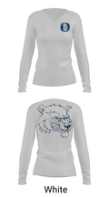 Oxford Pop Warner Football And Cheer 96398597 Women's Long Sleeve V-neck Shirt - 16