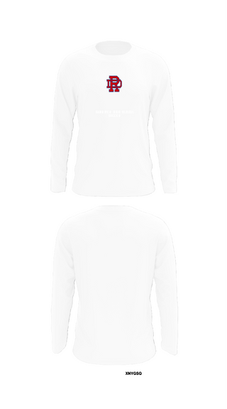 Long Sleeve Performance Shirt, Dan River High School Soccer, Men's Soccer, Teamtime, Team time, sublimation, custom sports apparel, team uniforms, spirit wear, spiritwear, sports uniforms, custom shirts, team store, custom team store, fundraiser sports, apparel fundraiser