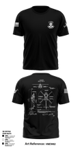B Co 615th ASB - Tangos 38236769 Old School Cotton Feel Shirt - 1