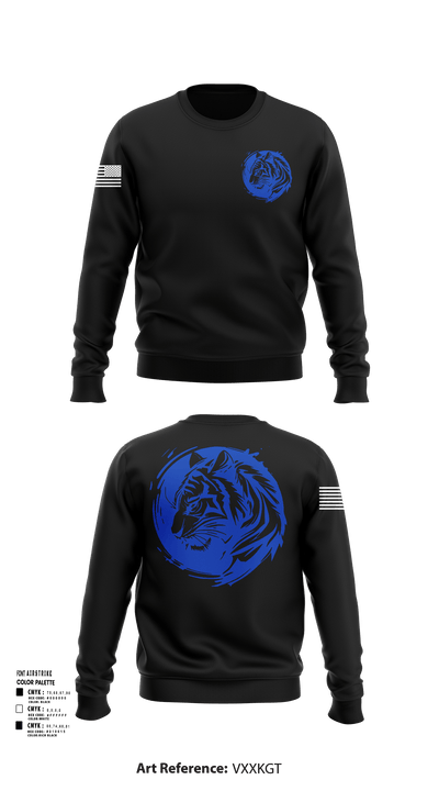 312th HR CO, A1 Postal 64167397 Crew Neck Sweatshirt - 135