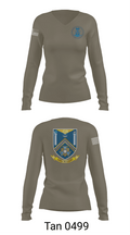 718 CES 21682308 Women's Long Sleeve V-neck Shirt - 77