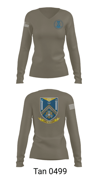 Womens Long Sleeve Vneck Shirt, 718 CES, Air Force, Teamtime, Team time, sublimation, custom sports apparel, team uniforms, spirit wear, spiritwear, sports uniforms, custom shirts, team store, custom team store, fundraiser sports, apparel fundraiser