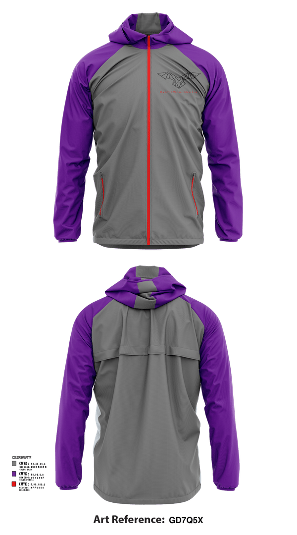 Windbreaker, MysticworldMuzik, , Teamtime, Team time, sublimation, custom sports apparel, team uniforms, spirit wear, spiritwear, sports uniforms, custom shirts, team store, custom team store, fundraiser sports, apparel fundraiser