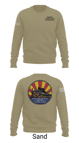 Crew Neck Sweatshirt, WAATS 15T10 CLASS 25-001, , Teamtime, Team time, sublimation, custom sports apparel, team uniforms, spirit wear, spiritwear, sports uniforms, custom shirts, team store, custom team store, fundraiser sports, apparel fundraiser