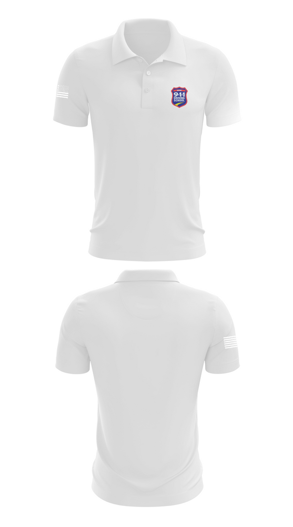 Short Sleeve Performance Polo, 911 Driving School, , Teamtime, Team time, sublimation, custom sports apparel, team uniforms, spirit wear, spiritwear, sports uniforms, custom shirts, team store, custom team store, fundraiser sports, apparel fundraiser