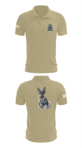 4-31 infantry battalion hotel company 62387368 Short Sleeve Performance Polo - 87