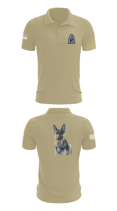 4-31 infantry battalion hotel company 62387368 Short Sleeve Performance Polo - 87
