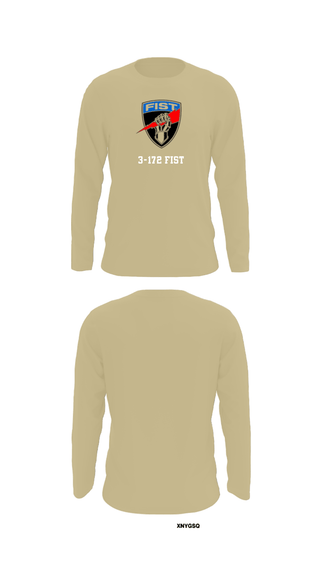 Long Sleeve Performance Shirt, 3-172 FiST, Army, Teamtime, Team time, sublimation, custom sports apparel, team uniforms, spirit wear, spiritwear, sports uniforms, custom shirts, team store, custom team store, fundraiser sports, apparel fundraiser