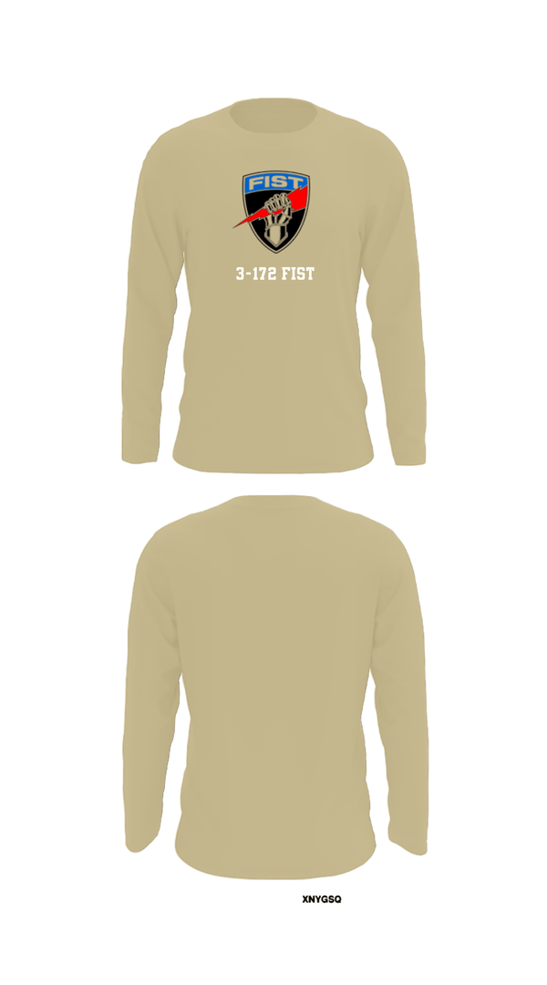 Long Sleeve Performance Shirt, 3-172 FiST, Army, Teamtime, Team time, sublimation, custom sports apparel, team uniforms, spirit wear, spiritwear, sports uniforms, custom shirts, team store, custom team store, fundraiser sports, apparel fundraiser