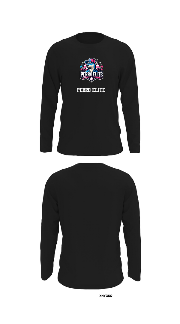 Long Sleeve Performance Shirt, PERRO ELITE, Baseball, Teamtime, Team time, sublimation, custom sports apparel, team uniforms, spirit wear, spiritwear, sports uniforms, custom shirts, team store, custom team store, fundraiser sports, apparel fundraiser