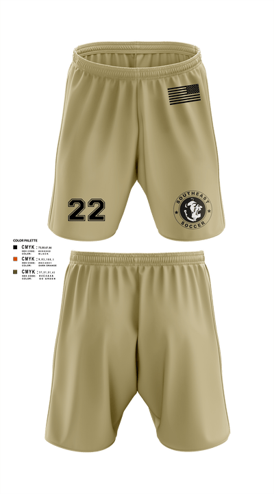 Southeast Soccer 3268103 Athletic Shorts With Pockets - 61