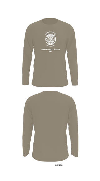 Long Sleeve Performance Shirt, San Marcos Police Mounted Unit, , Teamtime, Team time, sublimation, custom sports apparel, team uniforms, spirit wear, spiritwear, sports uniforms, custom shirts, team store, custom team store, fundraiser sports, apparel fundraiser