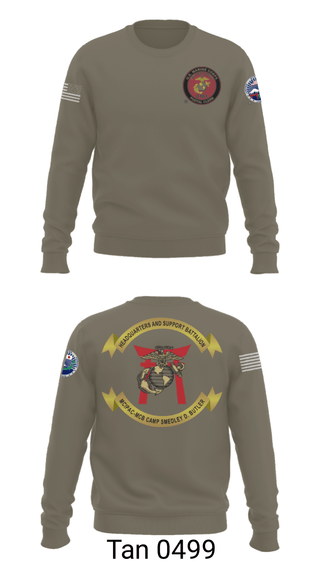 Crew Neck Sweatshirt, MCIPAC, Marines, Teamtime, Team time, sublimation, custom sports apparel, team uniforms, spirit wear, spiritwear, sports uniforms, custom shirts, team store, custom team store, fundraiser sports, apparel fundraiser