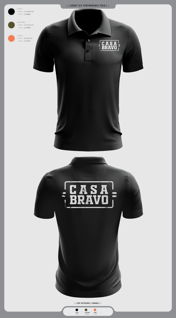 Short Sleeve Performance Polo, Casa Bravo, , Teamtime, Team time, sublimation, custom sports apparel, team uniforms, spirit wear, spiritwear, sports uniforms, custom shirts, team store, custom team store, fundraiser sports, apparel fundraiser
