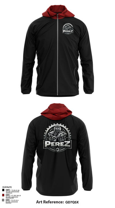 PÉREZ MOTORS 46833550 Windbreaker - 125