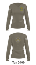 142ND MILITARY POLICE 26058861 Women's Long Sleeve V-neck Shirt - 39