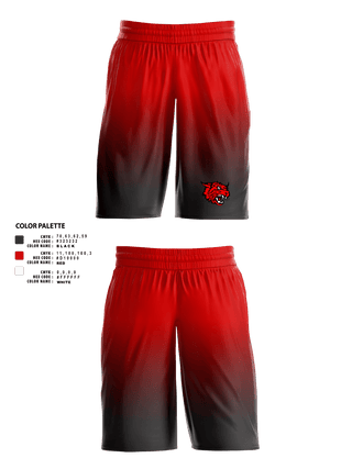 Womens Basketball Shorts, Kirbyville High School Basketball, Women's Basketball, Teamtime, Team time, sublimation, custom sports apparel, team uniforms, spirit wear, spiritwear, sports uniforms, custom shirts, team store, custom team store, fundraiser sports, apparel fundraiser