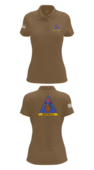 matsg-23 81067333 Women's Short Sleeve Performance Polo  - 15