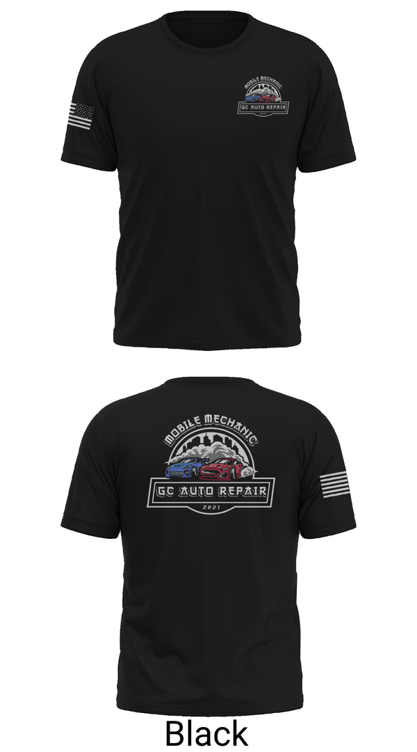 Short Sleeve Performance Shirt, GC AUTO REPAIR, , Teamtime, Team time, sublimation, custom sports apparel, team uniforms, spirit wear, spiritwear, sports uniforms, custom shirts, team store, custom team store, fundraiser sports, apparel fundraiser
