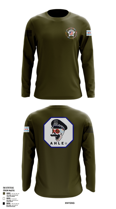 Cpd 68937191 Long Sleeve Performance Shirt - 123