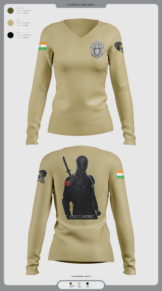 Womens Long Sleeve Vneck Shirt 1, Renegades Company, , Teamtime, Team time, sublimation, custom sports apparel, team uniforms, spirit wear, spiritwear, sports uniforms, custom shirts, team store, custom team store, fundraiser sports, apparel fundraiser